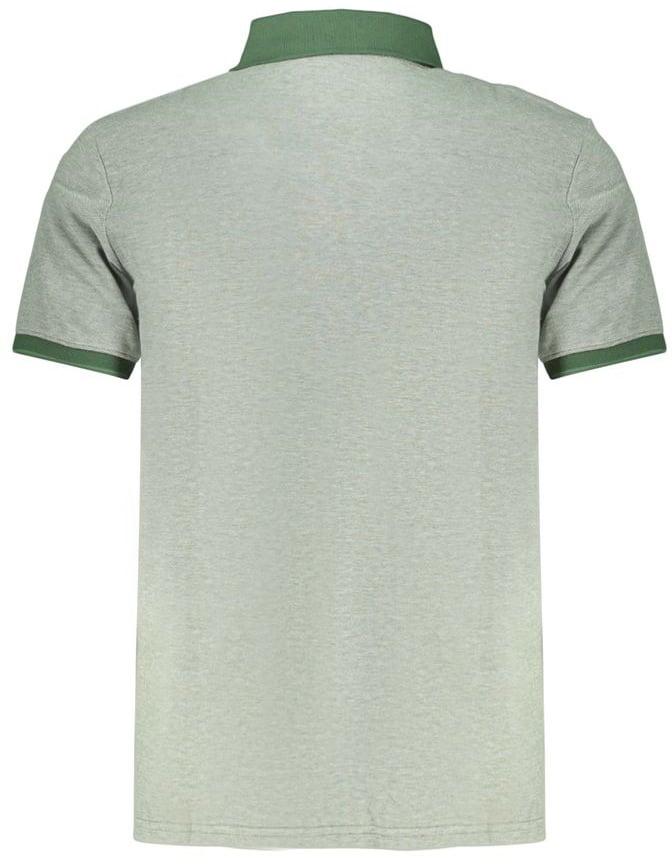 Timberland Verde Cotton Men Polo Groen