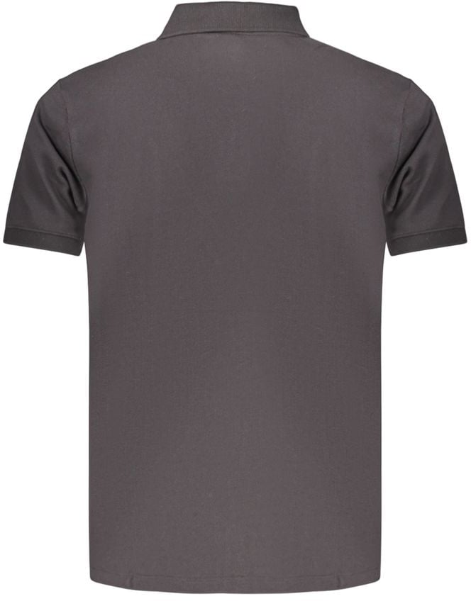 Timberland Black Cotton Men Polo Shirt Zwart