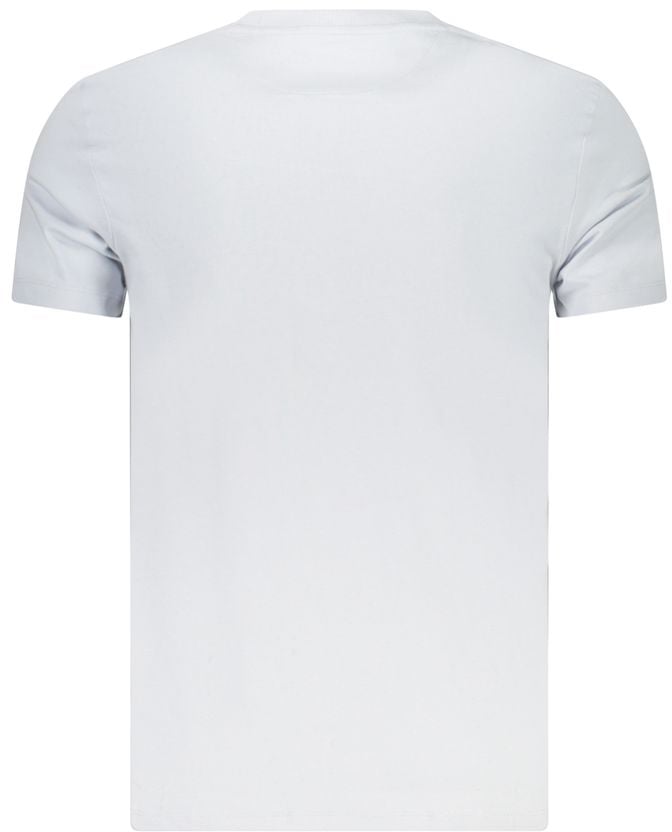 Timberland Azzurro Cotton Men T-Shirt Blauw