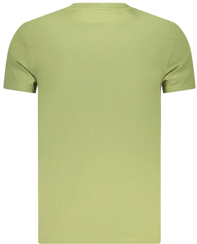 Timberland Verde Cotton Men T-Shirt Groen