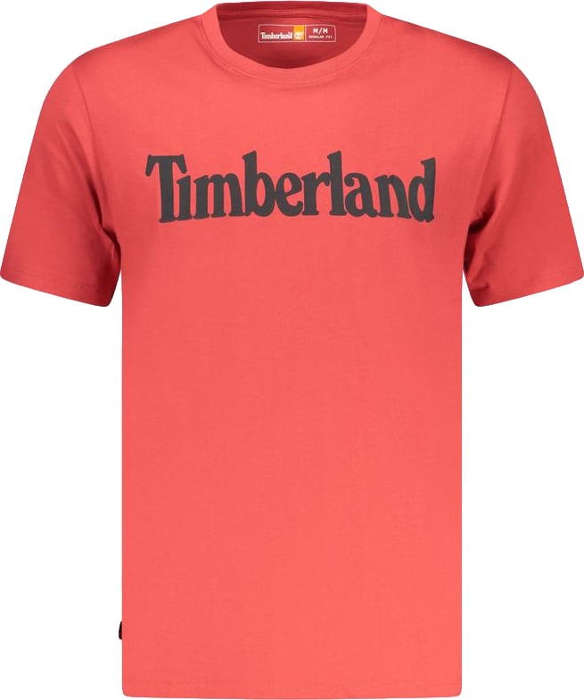 Timberland Rosso Cotton Men's T-Shirt Groen
