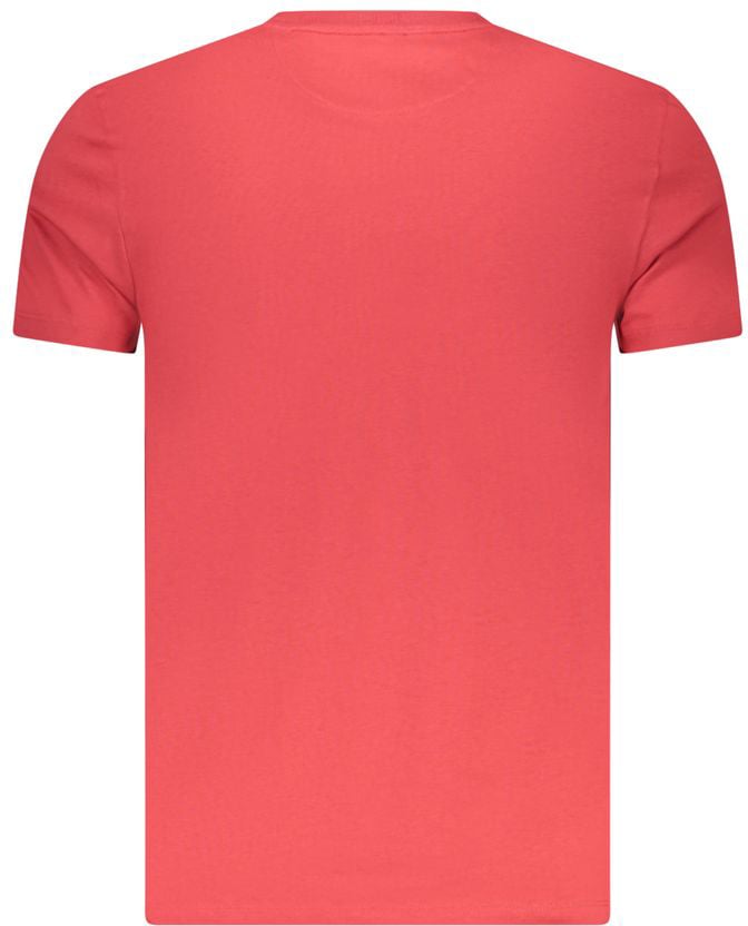Timberland Timberland Rosso Cotton Men T-Shirt Rood