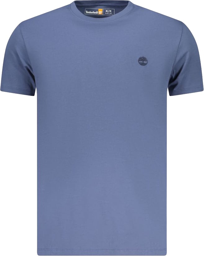 Timberland Timberland Blue Organic Cotton Men's T-Shirt Blauw