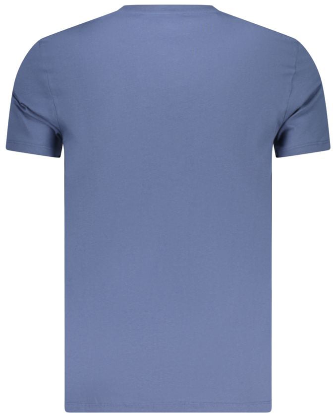 Timberland Timberland Blue Organic Cotton Men's T-Shirt Blauw