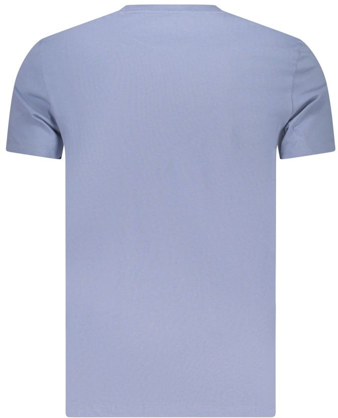 Timberland Azzurro Cotton Men T-Shirt Blauw