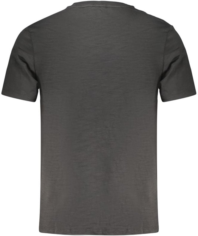 Timberland Black Cotton Men T-Shirt Zwart