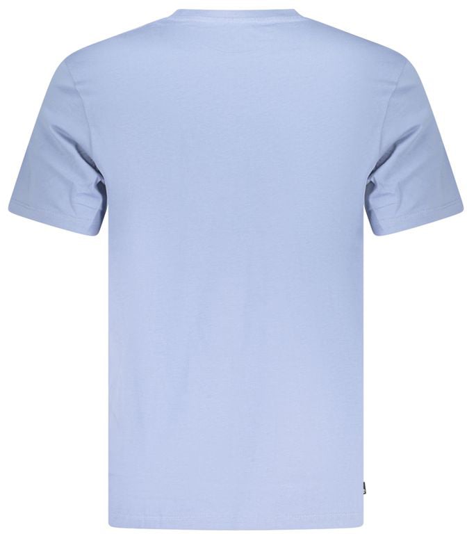 Timberland Blue Cotton Men's T-Shirt Blauw