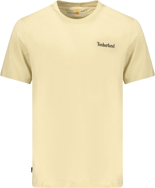 Timberland Beige Cotton Men's T-Shirt Beige