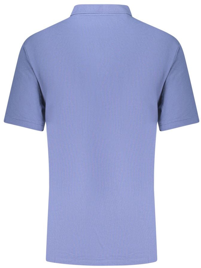 Timberland Blue Cotton Men Polo Blauw