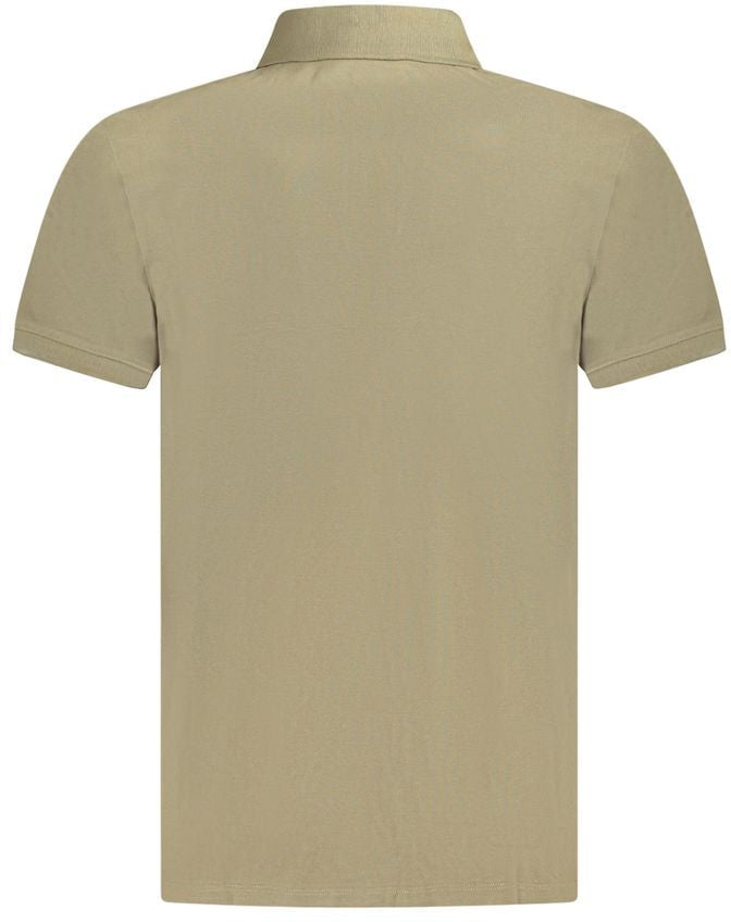Timberland Timberland Green Cotton Polo T-Shirt Bruin