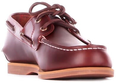 Timberland Flat Shoes Burgundi Maroon