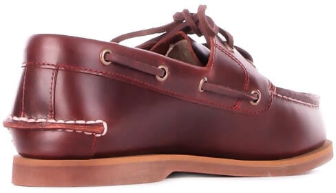 Timberland Flat Shoes Burgundi Maroon