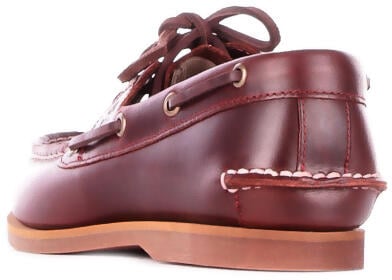 Timberland Flat Shoes Burgundi Maroon