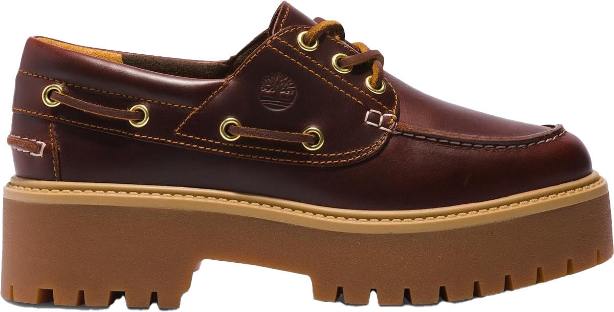 Timberland Dames STONE STREET BOAT SHOE Rood