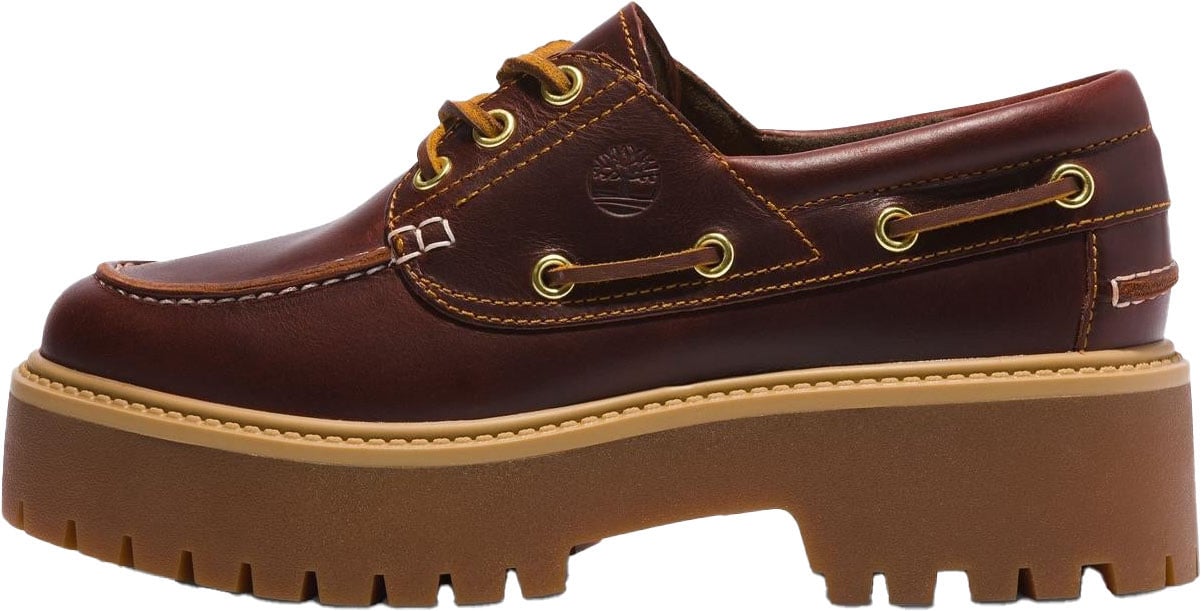 Timberland Dames STONE STREET BOAT SHOE Rood