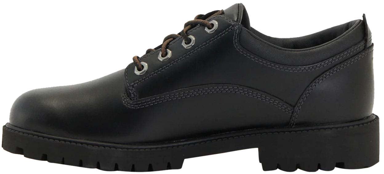 Timberland Scarpa Stringata Heritage Full Grain Nera Zwart