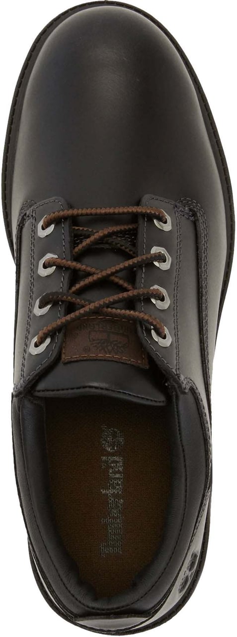 Timberland Scarpa Stringata Heritage Full Grain Nera Zwart