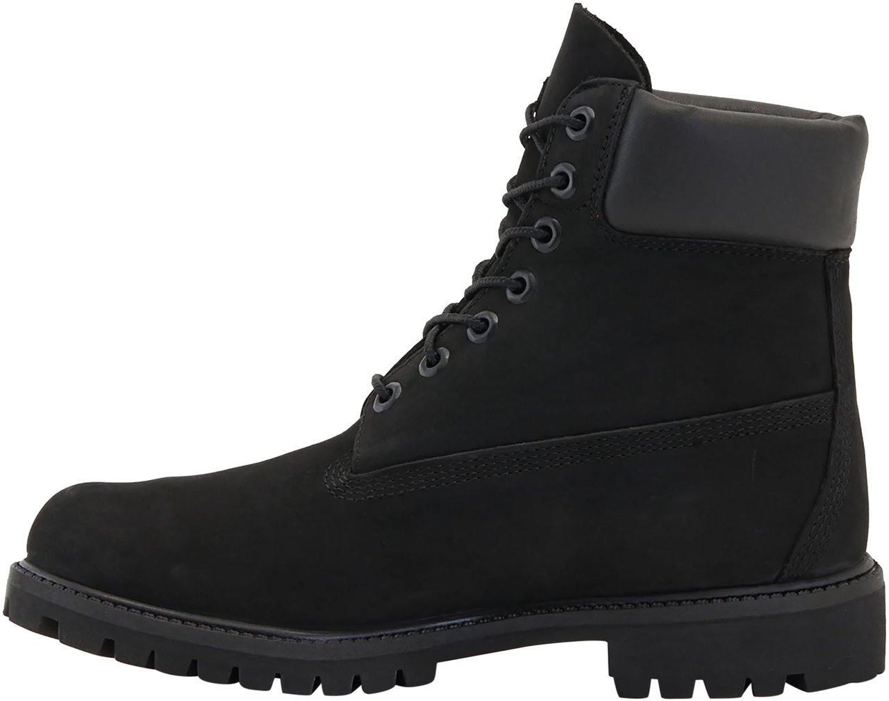 Timberland Stivale Stringato Waterproof Premium 6-Inch Nero Zwart