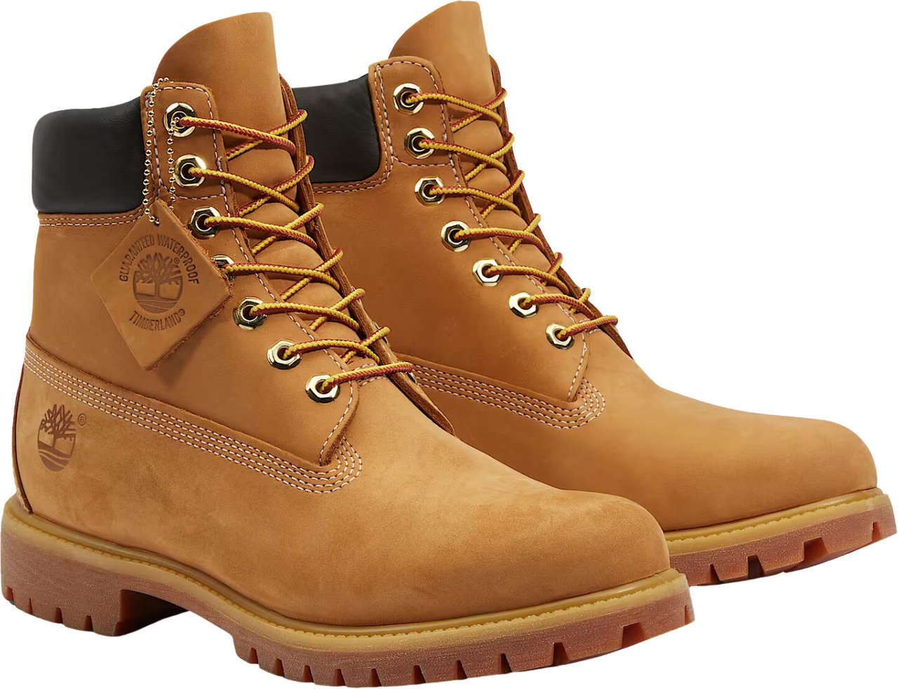 Timberland Premium 6 Inch Lace Up Waterproof Boot Wheat Beige