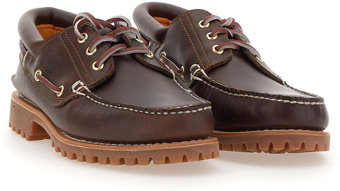 Timberland Flat Shoes Brown Bruin