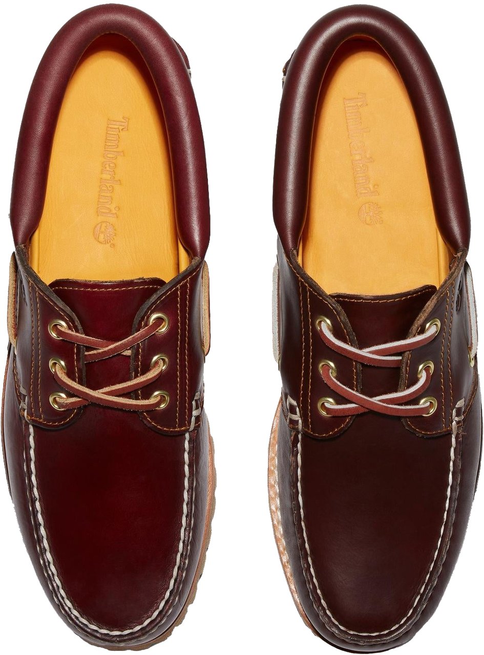 Timberland Heren Authentic BOAT SHOE Rood