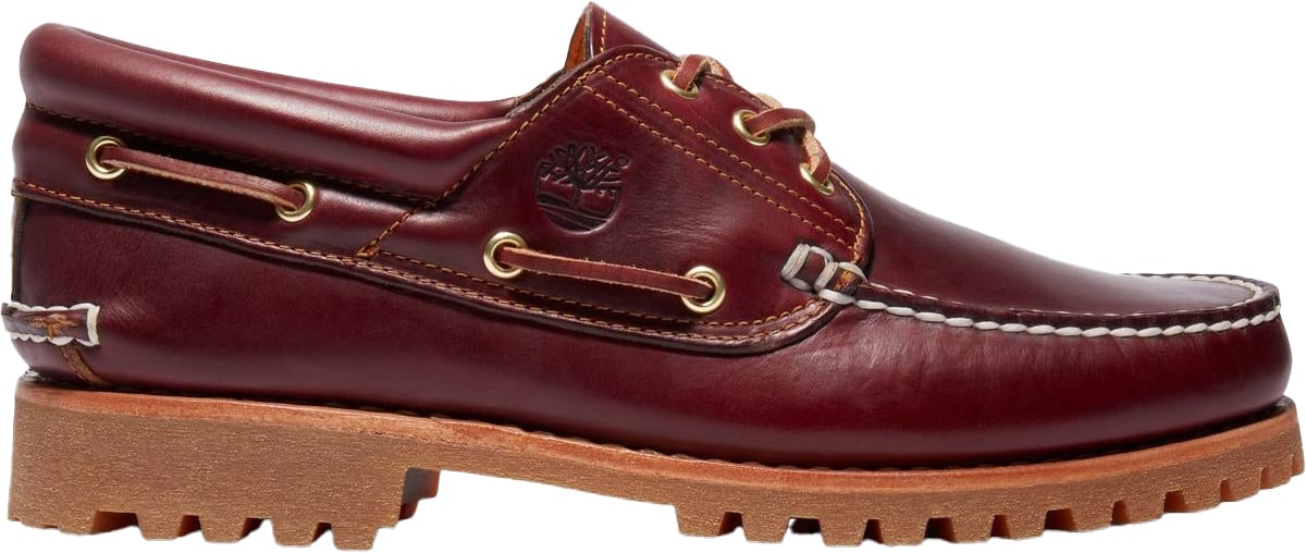 Timberland Heren Authentic BOAT SHOE Rood