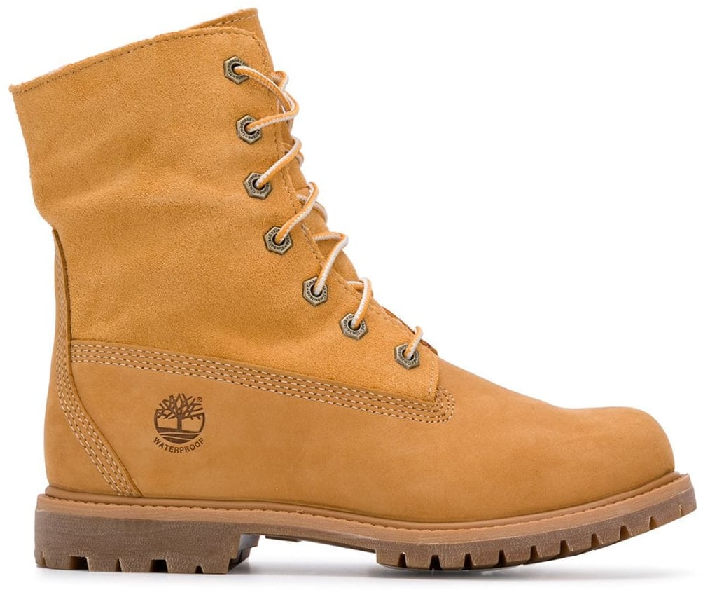 Timberland Authentic Teddy Fleece Fold Down Boots Bruin