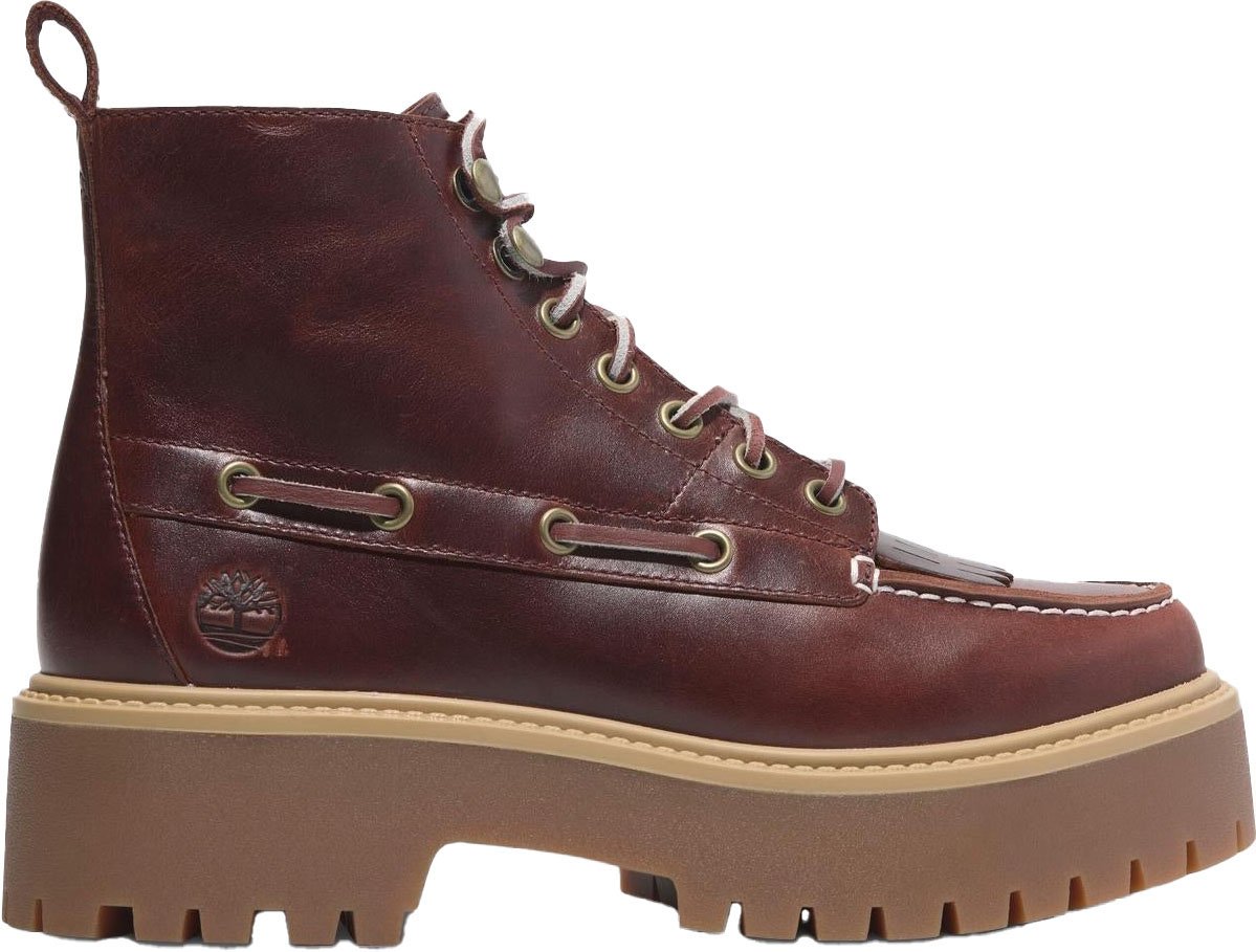 Timberland Dames STONE STREET BOOT BURGUNDY Rood