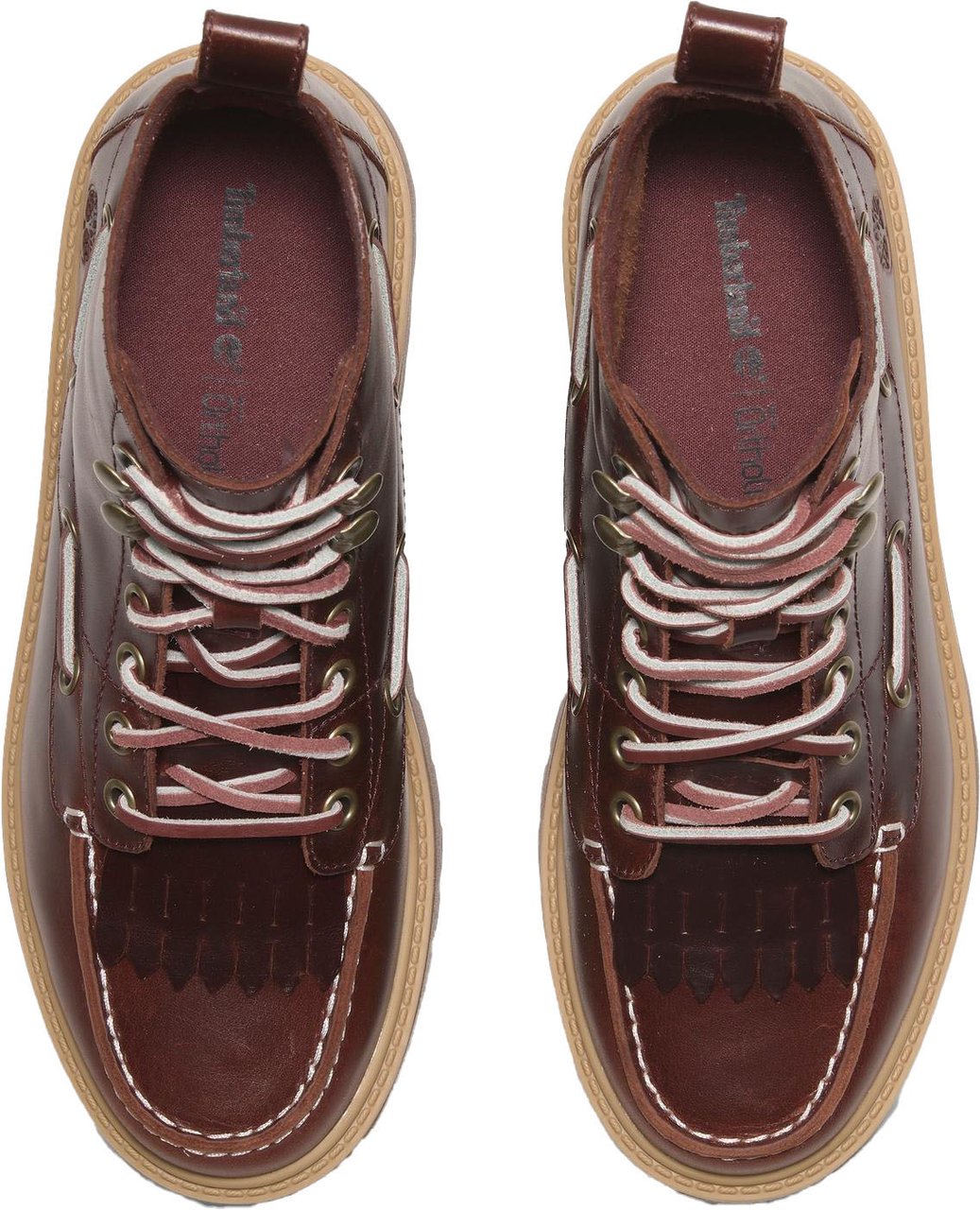 Timberland Dames STONE STREET BOOT BURGUNDY Rood