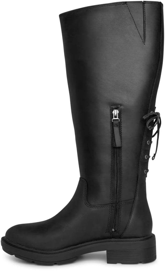 Timberland Brimfield Tall Zip Up Boots Zwart