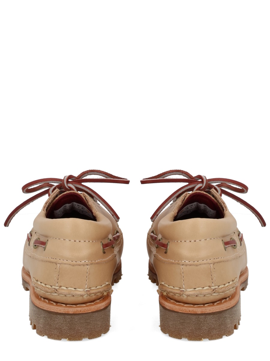 Timberland Leather Noreen Classic Stitching Loafers Bruin