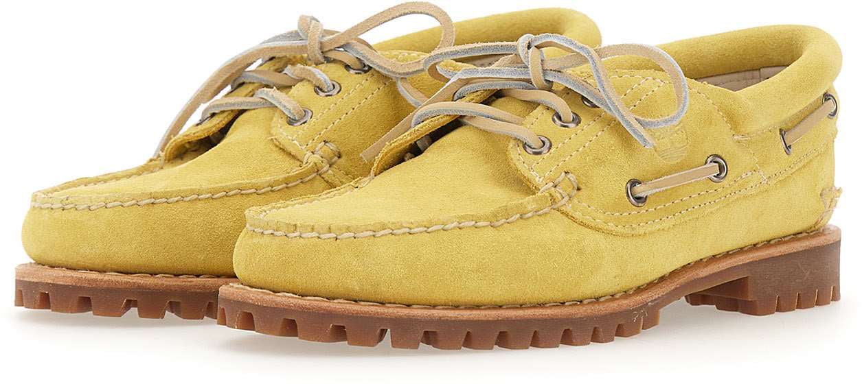 Timberland Flat Shoes Yellow Geel
