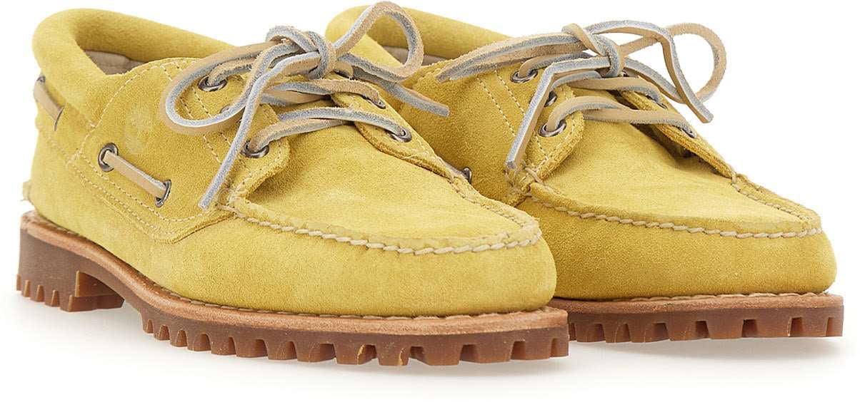 Timberland Flat Shoes Yellow Geel