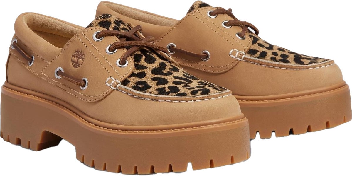 Timberland Dames STONE STREET BOAT SHOE Beige
