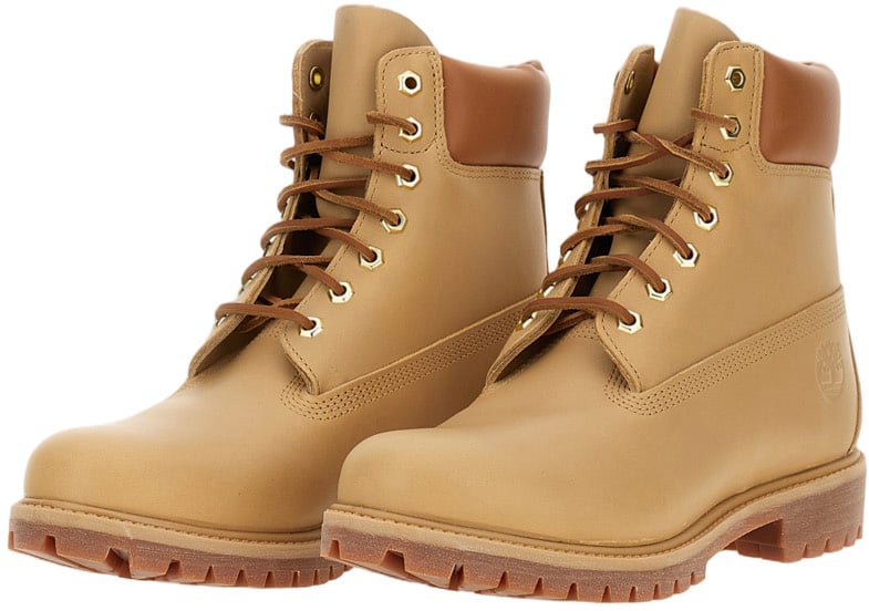 Timberland Premium Full-Grain Leather Waterproof Boots With Insulation Bruin
