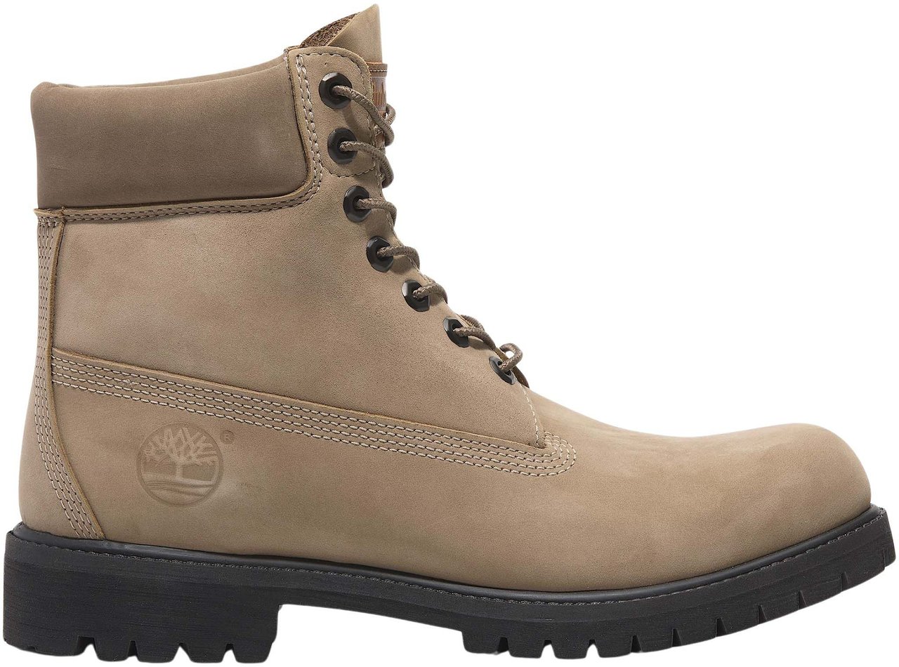 Timberland Premium 6 Inch Lace Up Waterproof Boot Beige