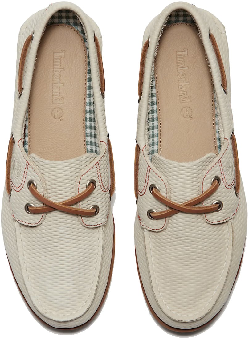 Timberland Flat Shoes Beige Wit
