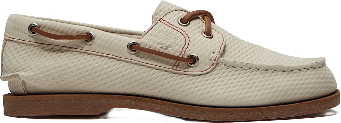 Timberland Flat Shoes Beige Wit