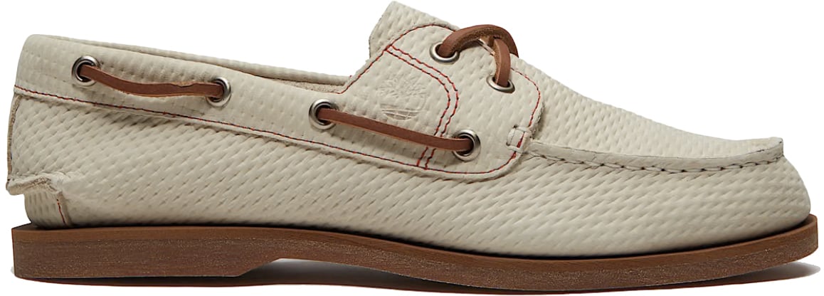 Timberland Flat Shoes Beige Wit