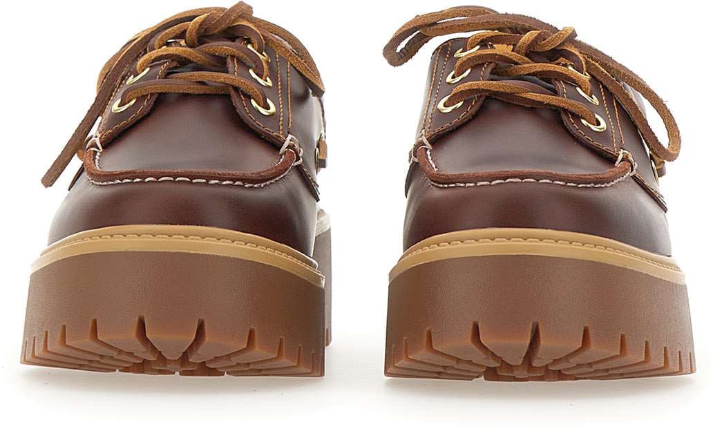 Timberland Flat Shoes Brown Bruin