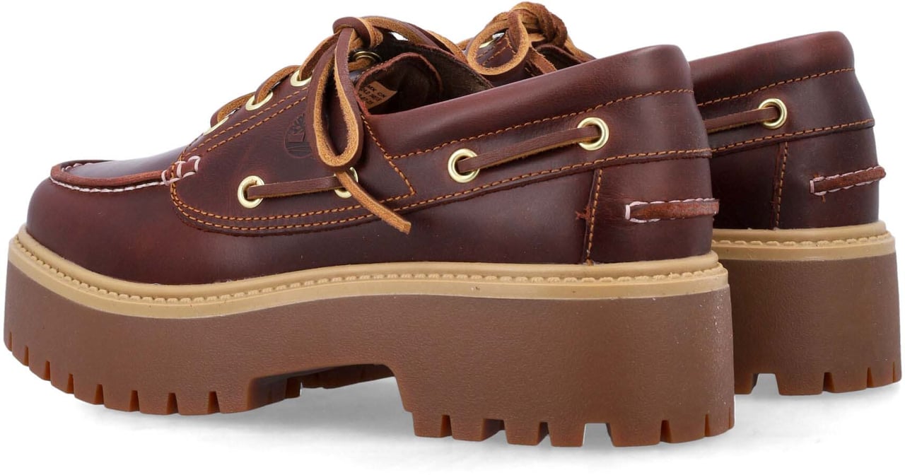Timberland Stone Street Boat Shoe Rootbear Bruin