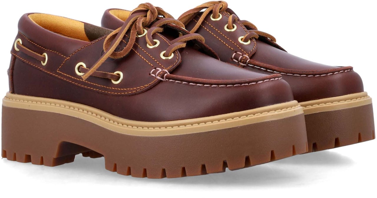 Timberland Stone Street Boat Shoe Rootbear Bruin