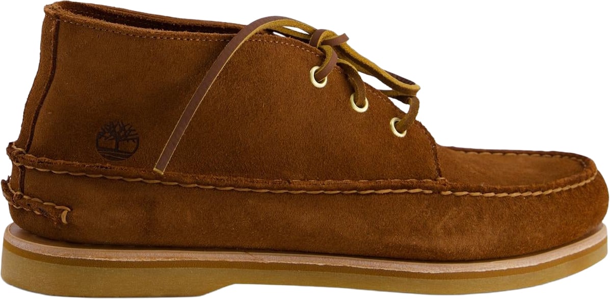 Timberland Heren Boat Mid Lace Up Boot Beige