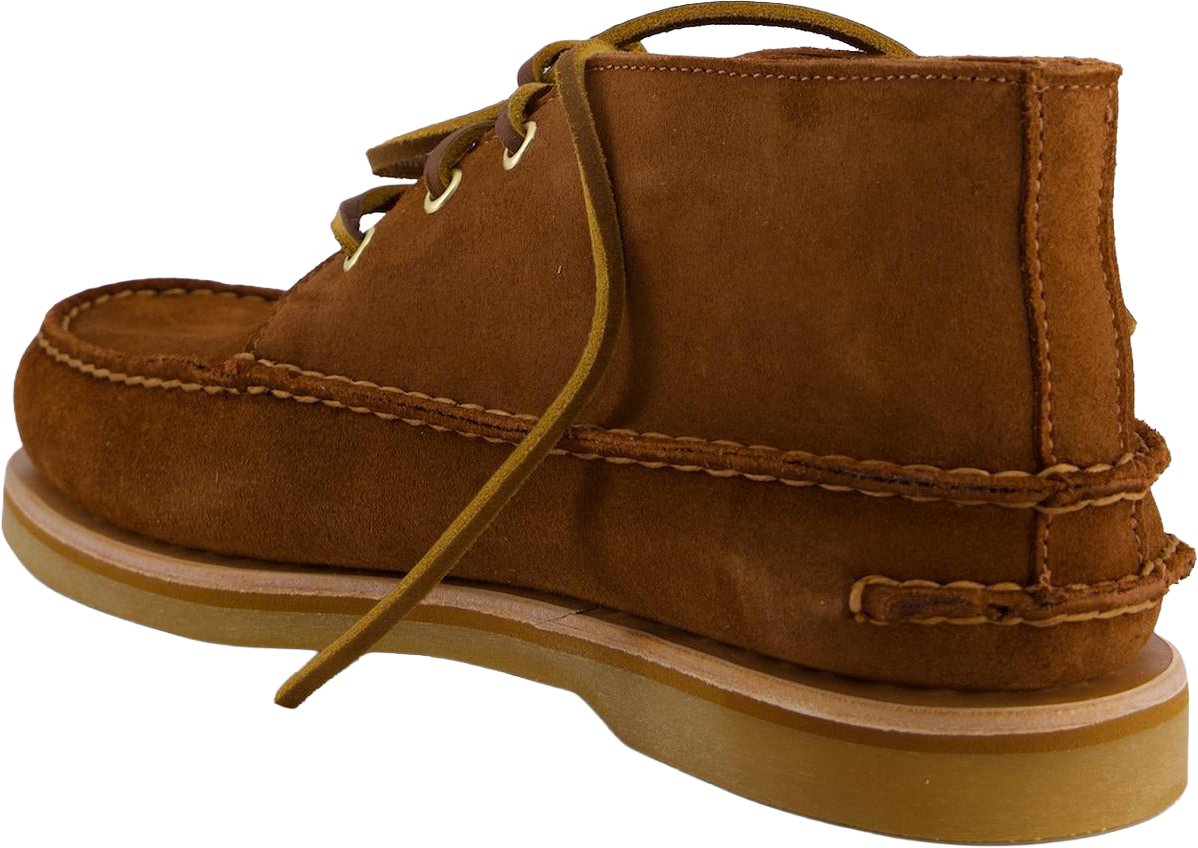 Timberland Heren Boat Mid Lace Up Boot Beige