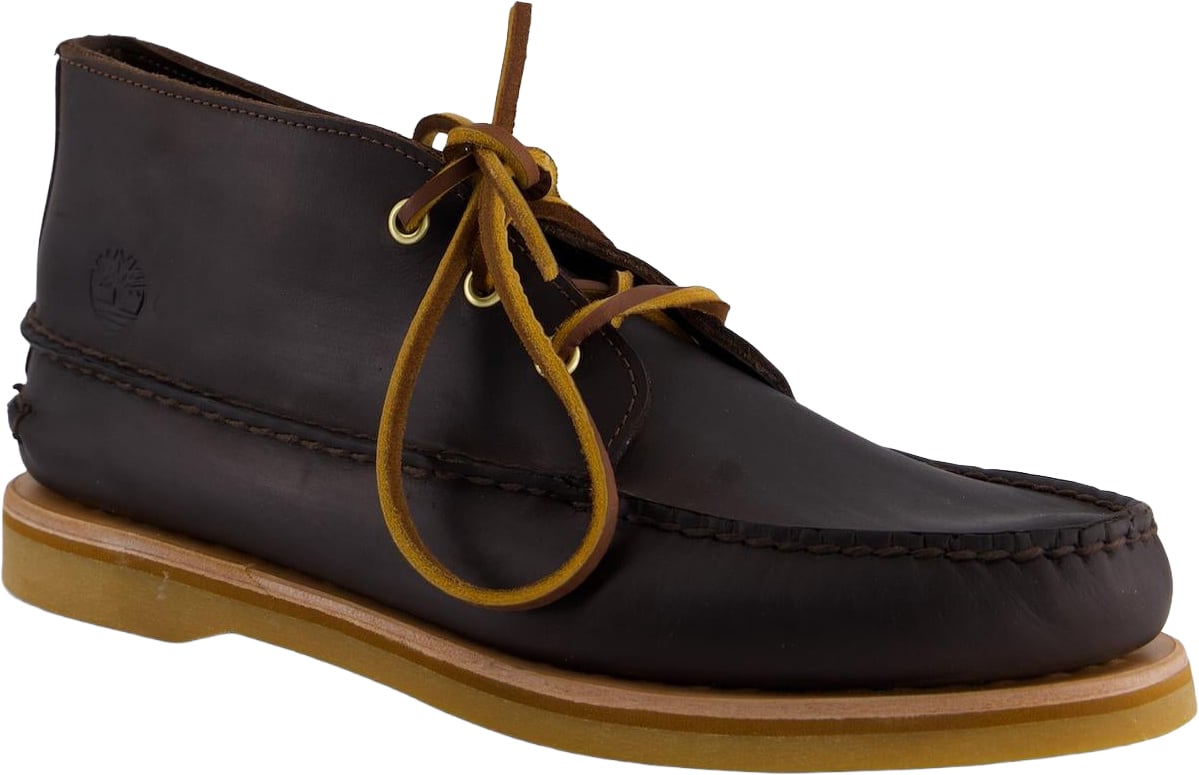 Timberland Heren Boat Mid Lace Up Boot Bruin