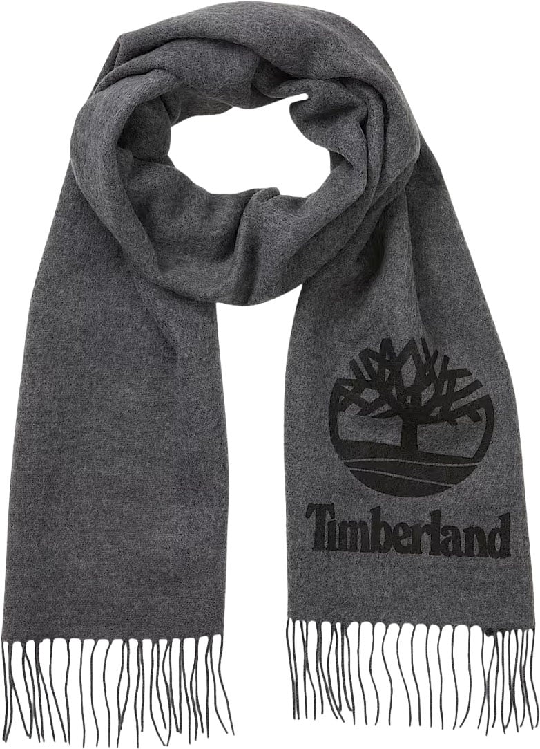Timberland Sciarpa Yarn Dye Grigia Grijs