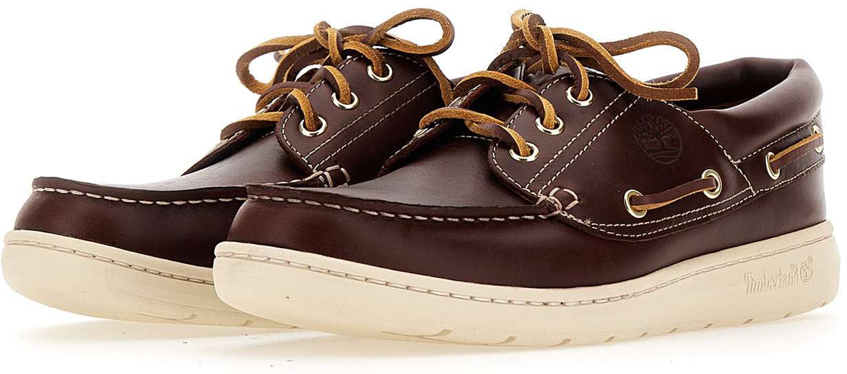 Timberland Flat Shoes Red Bruin
