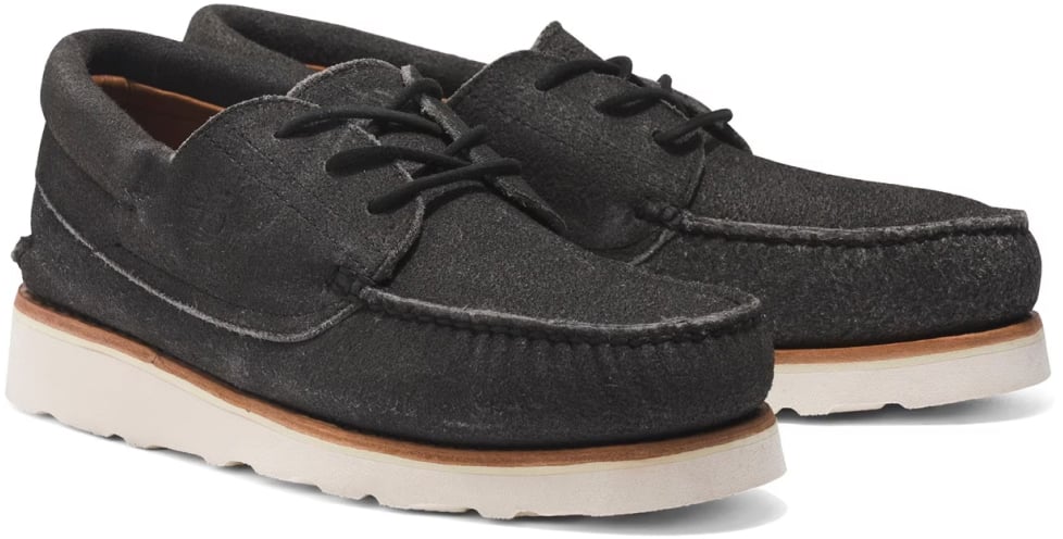 Timberland 3 Eye Wedge Vibram Lace-up Boat Shoes Grijs