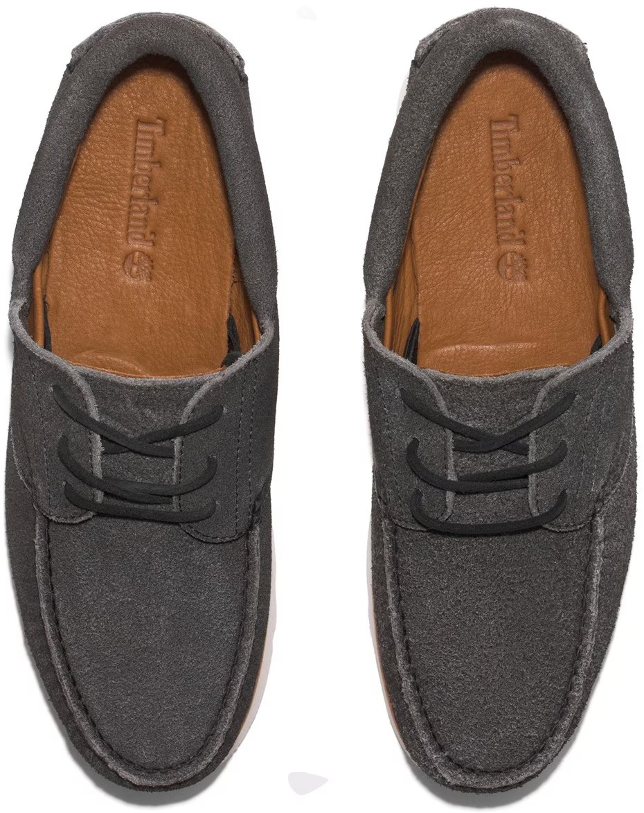 Timberland 3 Eye Wedge Vibram Lace-up Boat Shoes Grijs