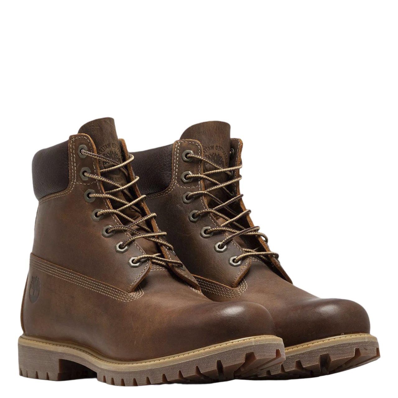 Timberland Leather Ankle Boots With Lace-Up Closure And Anti-Fatigue Technology Zwart